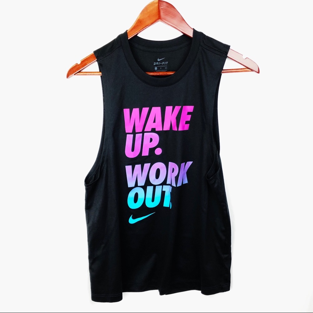 🍋🍋🍋Nike Black Dri Fit Workout top sleeveless